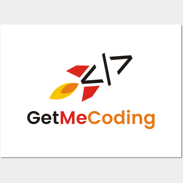Get Me Coding Logo Apparel Wall Art by GetMeCoding.com Gear